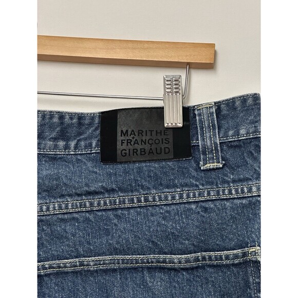 Marithe Francois Girbaud Jeans Mens 38 Blue Straight Leg Short - Picture 11 of 16